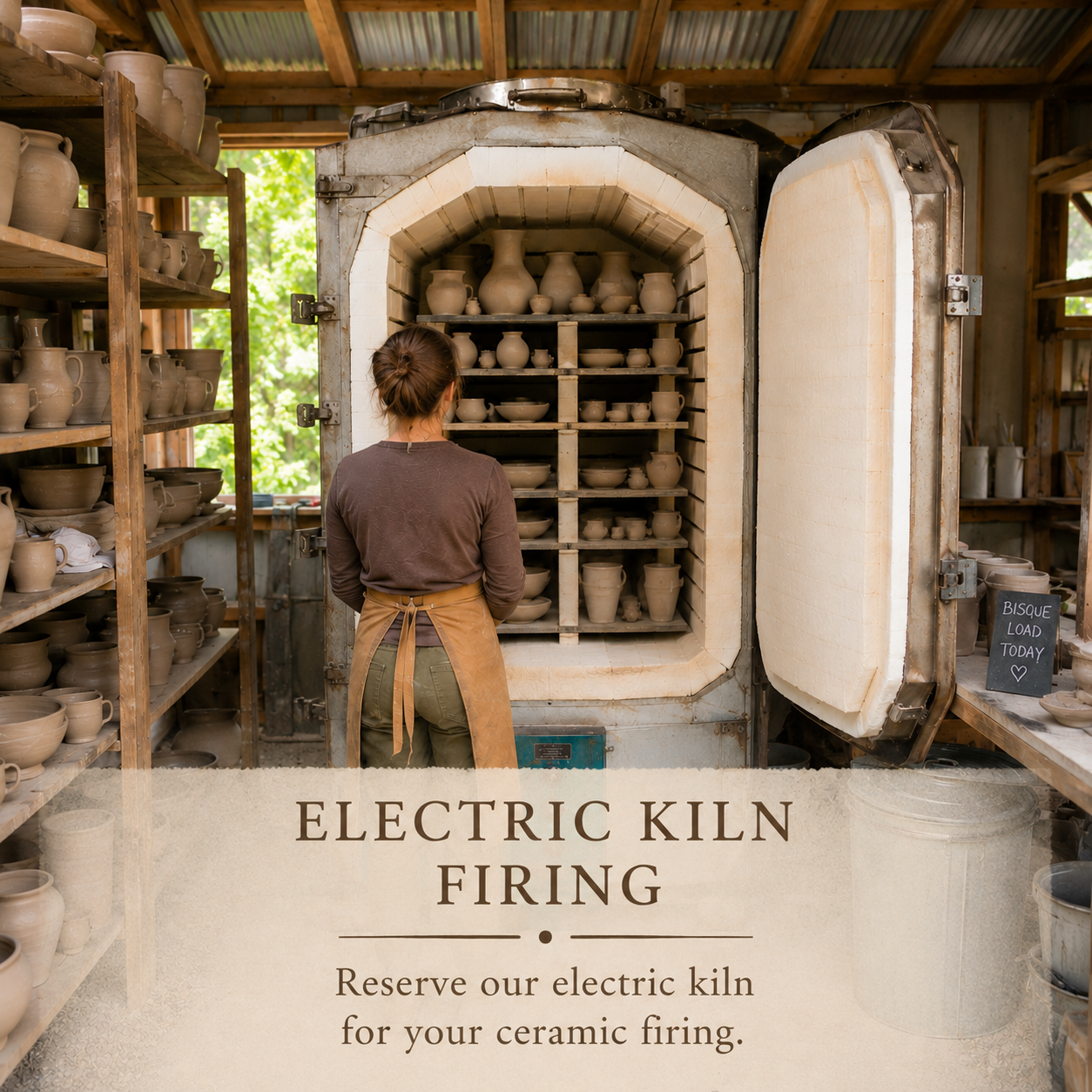 Electric Kiln Firing (Full) (firing)
